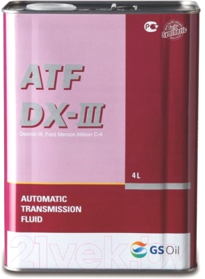 

Трансмиссионное масло Kixx, ATF Dexron III / L250944TE1