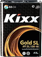 Моторное масло Kixx Gold SL 10W-40 / L5316440E1 (4л) - 