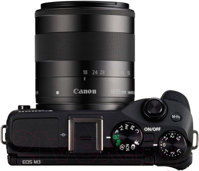 Беззеркальный фотоаппарат Canon EOS M3 M18-55 IS Premium Kit