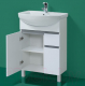 Миниатюра изображения товара Тумба под умывальник Акваль Афина 61 / АФИНА.61.00.00.L