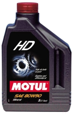Трансмиссионное масло Motul HD 80W90 / 100103 (2л)