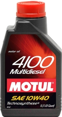 Моторное масло Motul 4100 Multidiesel 10W40 / 100257 (1л)