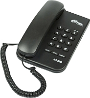 Проводной телефон Ritmix RT-320 (черный) - 