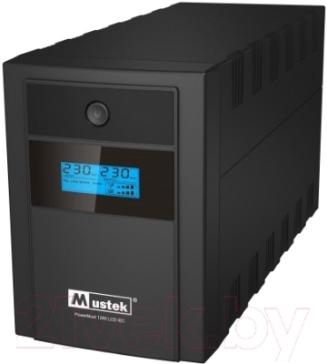 ИБП Mustek PowerMust 1260 LCD, Line Int., IEC (98-LIC-C1060)