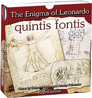 

Настольная игра, Загадка Леонардо. Quintis Fontis 10-01-02