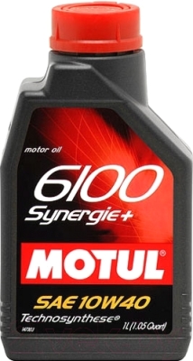 Моторное масло Motul 6100 Synergie + 10W40 / 101491 (4л)