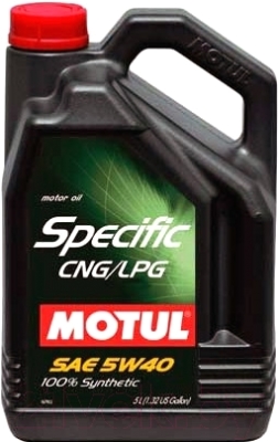 Моторное масло Motul Specific CNG/LPG 5W40 / 101719 (5л)