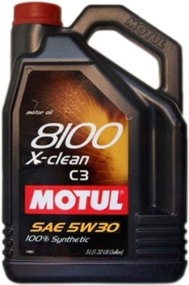 Моторное масло Motul 8100 X-clean 5W30 / 102020 (5л)