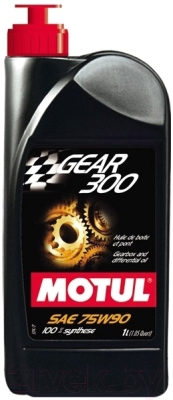 

Трансмиссионное масло Motul, Gear 300 75W90 / 105777