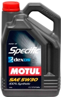 Моторное масло Motul Specific Dexos2 5W30 / 102643 (5л)