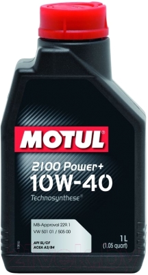 Моторное масло Motul 2100 Power + 10W40 / 102770 (1л)