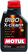 Моторное масло Motul 8100 X-clean+ 5W30 /  106376 (1л) - 