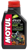Моторное масло Motul ATV-UTV Expert 4T 10W40 / 105939 (4л) - 