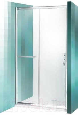 Душевая дверь Roltechnik Proxima Line PXD2N/120 (хром/матовое стекло) - прозрачное стекло