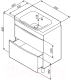 Миниатюра изображения товара Тумба под умывальник AM.PM Like M80FSX0652WG32