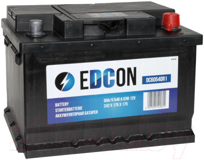 Автомобильный аккумулятор Edcon DC60540R1 (60 А/ч)