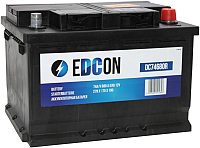 Автомобильный аккумулятор Edcon DC74680R (74 А/ч) - 
