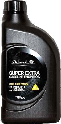 Моторное масло Hyundai/KIA Super Extra Gasoline 5W30 / 0510000110 (1л)