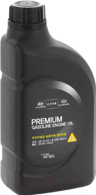 Моторное масло Hyundai/KIA Premium Gasoline 5W20 / 0510000121 (1л)