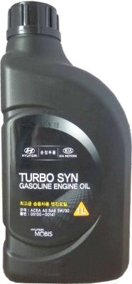 Моторное масло Hyundai/KIA Turbo SYN 5W30 / 0510000141 (1л)