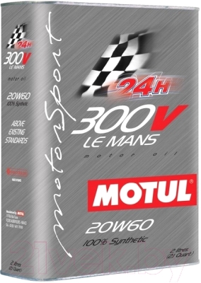 Моторное масло Motul 300V Le Mans 20W60 / 104245 (2л)