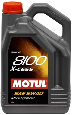 Моторное масло Motul 8100 X-cess 5W40 / 104256 (4л)