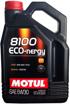 

Моторное масло Motul, 8100 Eco-nergy 5W30 / 104257