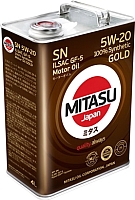 Моторное масло Mitasu Gold 5W20 / MJ-100-4 (4л) - 
