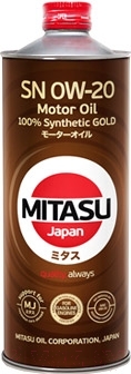 Моторное масло Mitasu Gold 0W20 / MJ-102-1 (1л)