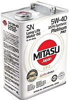 Моторное масло Mitasu Platinum 5W40 / MJ-112-4 (4л) - 