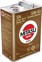 Моторное масло Mitasu Motor Oil 5W30 / MJ-120-4 (4л) - 
