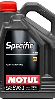 Моторное масло Motul Specific Ford 913D 5W30 / 104560 (5л) - 