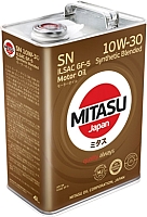 Моторное масло Mitasu Motor Oil 10W30 / MJ-121-4 (4л) - 