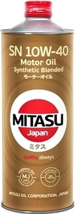 Моторное масло Mitasu Motor Oil 10W40 / MJ-122A-1 (1л)