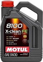 Моторное масло Motul 8100 X-сlean FE 5W30 / 104776 (4л) - 