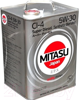 Моторное масло Mitasu Super Diesel 5W30 / MJ-220-6 (6л)