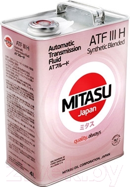 Трансмиссионное масло Mitasu ATF III H Synthetic Blended / MJ-321-4 (4л)