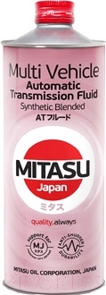 Трансмиссионное масло Mitasu Multi Vehicle ATF Synthetic Blended / MJ-323-1 (1л)