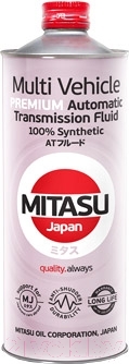 Трансмиссионное масло Mitasu Premium Multi Vehicle / MJ-328-1 (1л)