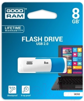 Usb flash накопитель Goodram UCO2 8GB (UCO2-0080MXR11)