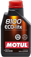 Моторное масло Motul 8100 Eco-lite 5W30 / 104987 (1л) - 