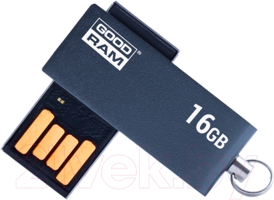 Usb flash накопитель Goodram UCU2 16GB (графитовый) (UCU2-0160E0R11)