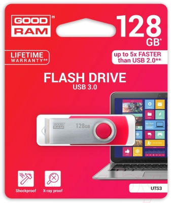 Usb flash накопитель Goodram UTS3 128GB (UTS3-1280R0R11)