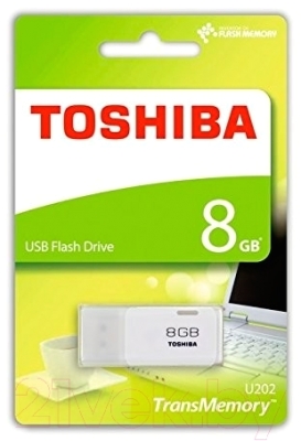 Usb flash накопитель Toshiba U202 8Gb (THN-U202W0080E4)