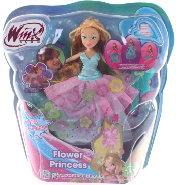 Кукла Witty Toys Winx Club Принцесса цветов Флора - упаковка