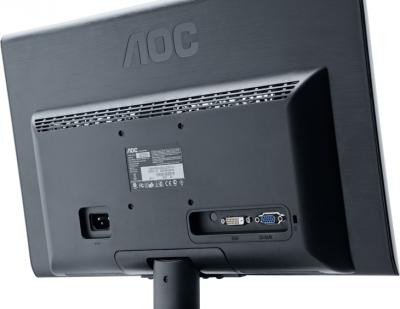 Монитор AOC E2350SDA - вид сзади