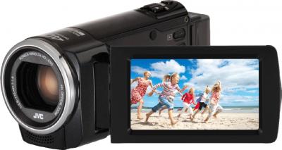 Видеокамера JVC GZ-E305 Black - экран