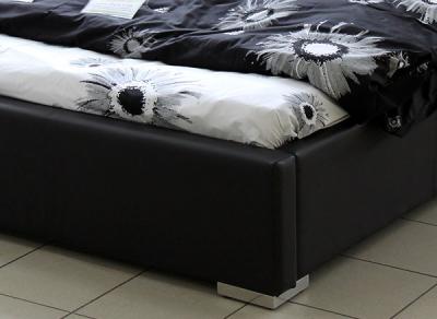 Двуспальная кровать Королевство сна Casa 160x200 (темно-коричневая, с основанием) - детальное изображение