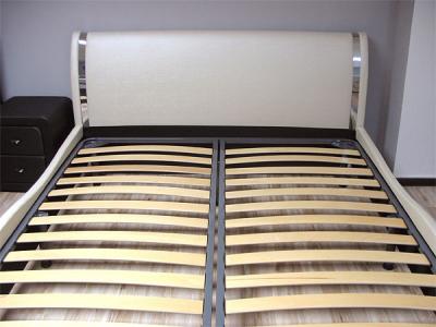 Двуспальная кровать Королевство сна Afrodita 160x200 (жемчужная,с подъемным механизмом) - основание с подъемным механизмом