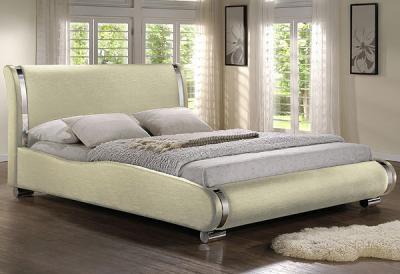 Двуспальная кровать Королевство сна Afrodita 160x200 (жемчужная,с подъемным механизмом) - в интерьере
